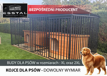 A121 Kojec dla Psa , KOJCE dla Psów ,Dowolne Rozmiary , Dodatki - ESSTAL