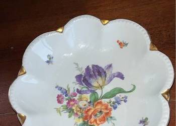 Patera. Oscar Schlegelmilch, Import. Tulipan- Biała porcelan