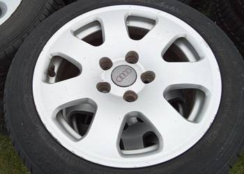 ALUFELGI 16 5x100 + opony / Volkswagen, Skoda, Audi, Seat
