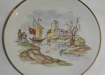 patera vintage ręcznie malowana porcelana_D20
