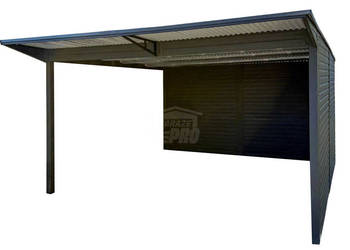 Wiata samochodowa CarPort 4x5 m  dodatkowa zabudowa  dach  GP736