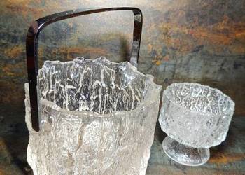 Cooler, wiaderko na lód, Pukeberg, Szwecja, vintage