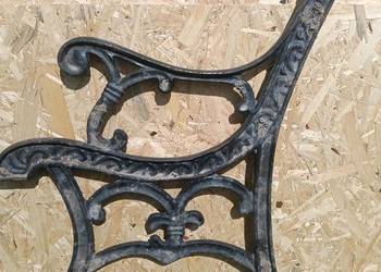 Nogi żeliwne 4szt. do ławki ogrodowej