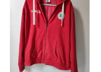 Patrick sportowa bluza zasuwana z kapturem kieszenie ocieplana