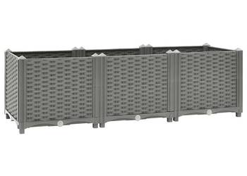 vidaXL Donica do podwyższonej rabaty, 120x40x38 cm(SKU:153295)