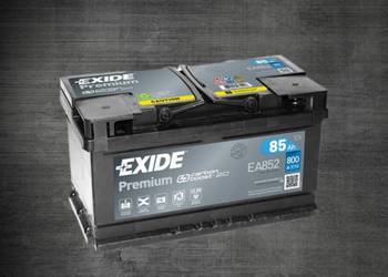 Akumulator Exide Premium 85Ah 800A PRAWY PLUS