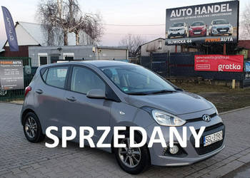 Hyundai i10 1,2 /LEDY/Alufelgi/Podgrzewana kierownica+fotele/Zestaw głośno…