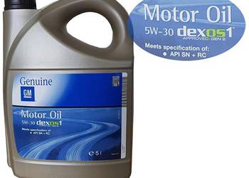 Olej Silnikowy OPEL 5W30 5L NOWY