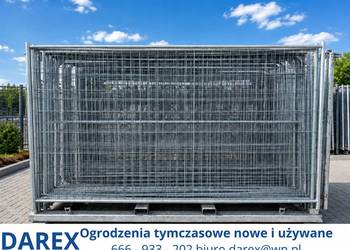 Ogrodzenie Tymczasowe Panele Ażurowe na budowę 350x200 Płoty budowlane