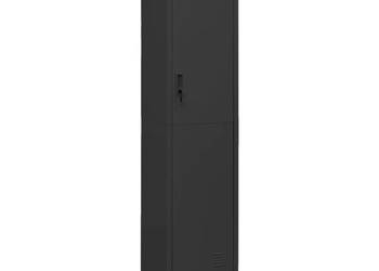 vidaXL Szafa zamykana na klucz, antracytowa(SKU:339775)