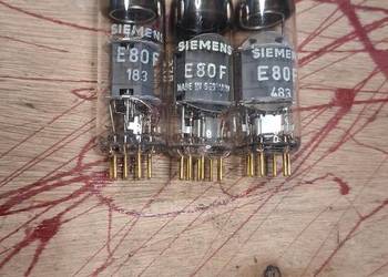 Siemens E80F – zestaw 3 lamp, Made in Germany, vintage audio
Siemens