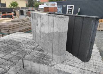 Palinea gładka obrzeże palisadowe palisada Kostka brukowa
