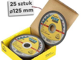 Tarcze 125x1 do cięcia Klingspor 25szt