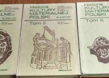 Historia kultury materialnej Polski w zarysie 1,2,3 HENSEL