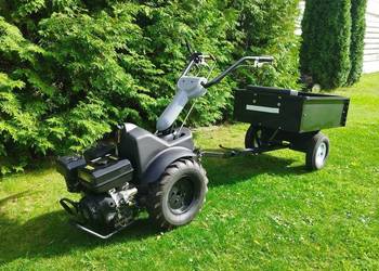 Taczka spalinowa dzik wozidło transportowe z przyczepą Texas Power 420 cm³