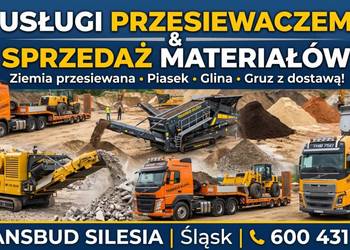Wynajem Przesiewacza Mobilnego Usługi Przesiewania Śląsk