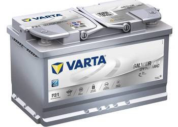 Varta Silver Dynamic Agm A6 (F21) 80Ah/800A DARMOWA WYMIANA