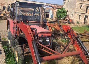 Ciągnik rolniczy Zetor z turem