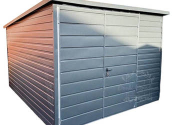 SCHOWEK - DOMEK OGRODOWY 3m x 2m - spad w tył - antracyt ID428