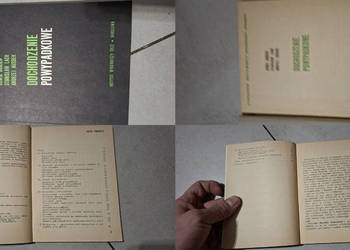 Dochodzenie powypadkowe – 1 wydanie, niski nakład, PRL 1982