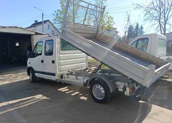 Renault Master 2, 2 Wywrotka 7 osobowy Brygadówka Ładny stan