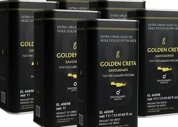 Golden Creta, oliwa z oliwek extra virgin 6 kanistrów po 1 litrze