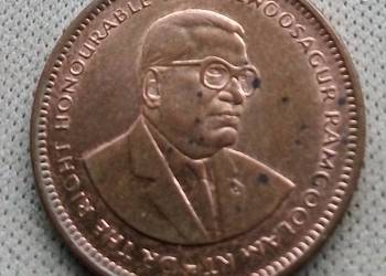 MAURITIUS FI VE CENTS 1999 r