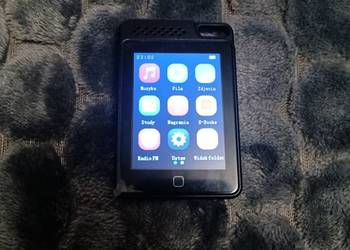 RUIZU C1 odtwarzacz MP3 głośnik MP4 pamięć 64GB radio ekran dotyk 2,4"