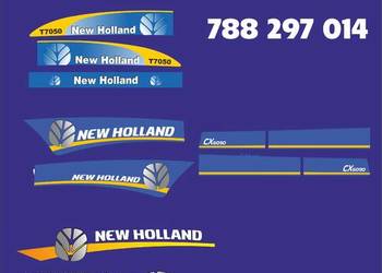 Naklejki New Holland różne modele super trwałe zamienniki