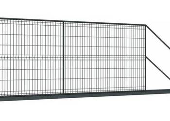 Brama przesuwna 3D POLBRAM kpl. 4m, OC+RAL