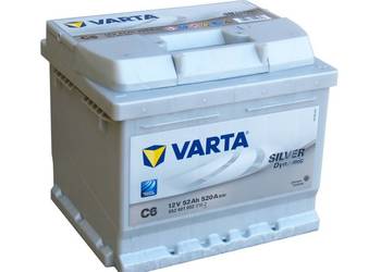 Akumulator Varta Silver Dynamic C6 52Ah/520A Darmowa Dostawa