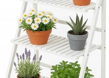 STOJAK NA KWIATKI BAMBUSOWY