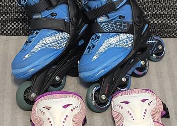 Rolki Crivit regulowane, rozmiar 32 - 36 ABEC 5