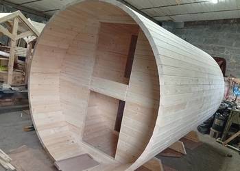 Sauny fińskie w krztałcie bali, kwadratu  Balie z hydromasażem,schladzar