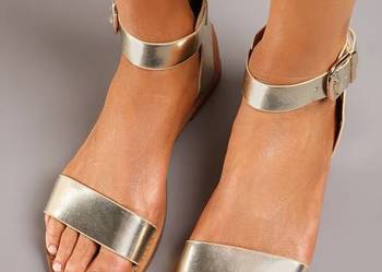 złote sandały, rozm.39