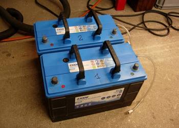 Akumulator Exide 12V 115Ah do kampera przyczepy