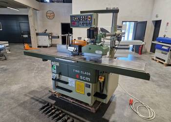 Frezarka dolnowrzecionowa SCM T150, Elektryczna przykładnica, FULL OPCJA, f