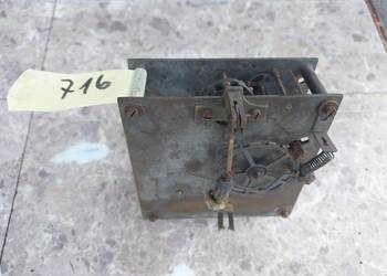 716 Mechanizm starego zegara ściennego FMS pełna płyta