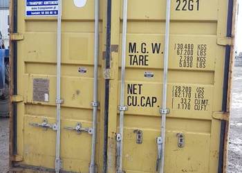 Kontenery morskie / magazynowe 20 dv Kontenery morskie / magazynowe 20 dv