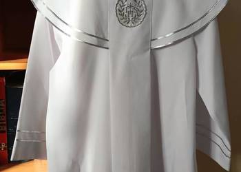 Alba komunijna chłopięca krótka z oblamówką SUPER STAN