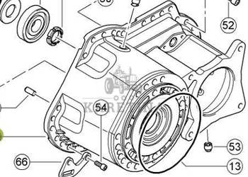 CLAAS Jaguar 970 Obudowa Przekładni Skrzyni Biegów 0007762920 0007752560