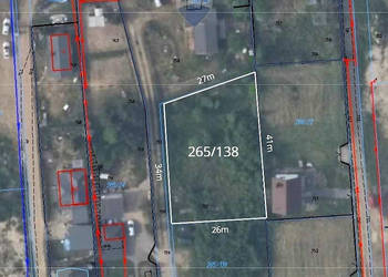 Działka budowlana 1000m2, Nowe Grochale