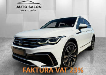Volkswagen Tiguan R-LINE SKÓRA panorama ACC blis grzane fotele kamery 360 …