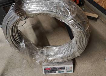 Drut aluminiowy odgromowy fi10 - 26 kg (około 120 metrów)