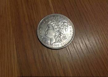 Moneta ONE DOLLAR E. PLURIBUS.UNUM 1881 Moneta ONE DOLLAR E. PLURIBUS.UNUM 1881