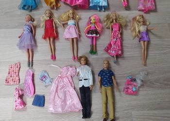 Lalki Barbie i inne plus akcesoria