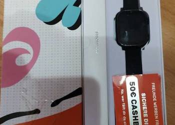 czarny smartwatch dla dzieci