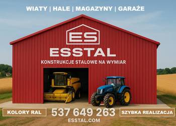 Garaż bez Bram  | Wiata | Hala | Garaż Blaszany| Magazyn- ESSTAL-