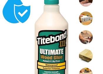 Klej do drewna Titebond 3 Ultimate 946ml Wodoodporny klej D4 Stolarski