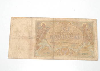 Stary banknot 10 złotych 1929 antyk rzadki unikat kolekcjonerski